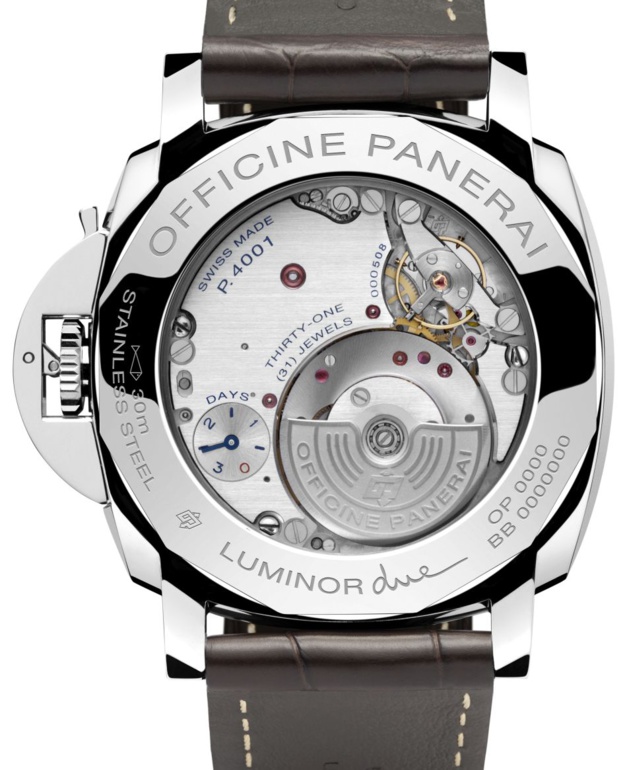 Panerai Luminor Due 45 mm : deux nouvelles références Panerai Luminor Due 45 mm : deux nouvelles références