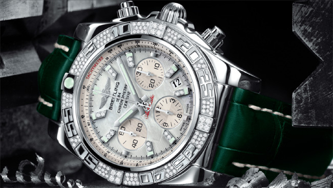 Breitling Chronomat 01 « Diamondworks » : un chrono qui brille de mille feux