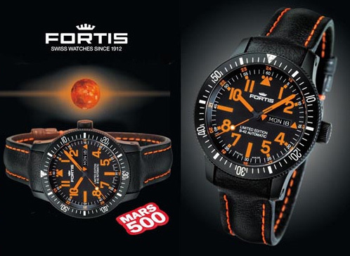 Fortis s’embarque pour 520 jours vers la planète Mars avec la Fortis Mars 500 Fortis s’embarque pour 520 jours vers la planète Mars avec la Fortis Mars 500