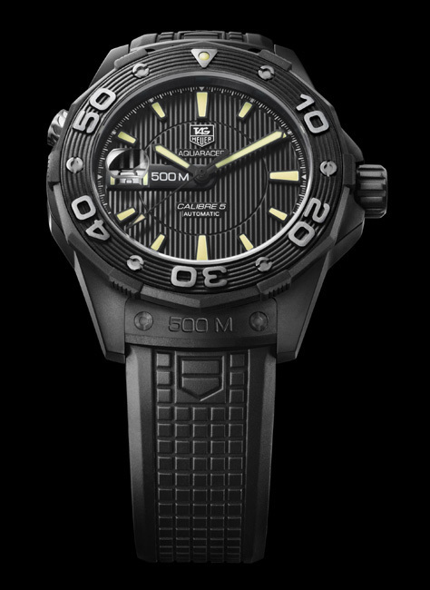 Aquaracer 500M Calibre 5 « Full Black » Aquaracer 500M Calibre 5 « Full Black »