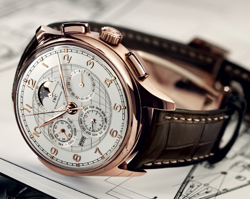 IWC Portugaise Grande Complication : calendrier perpétuel, répétition minutes et chronographe à mouvement automatique