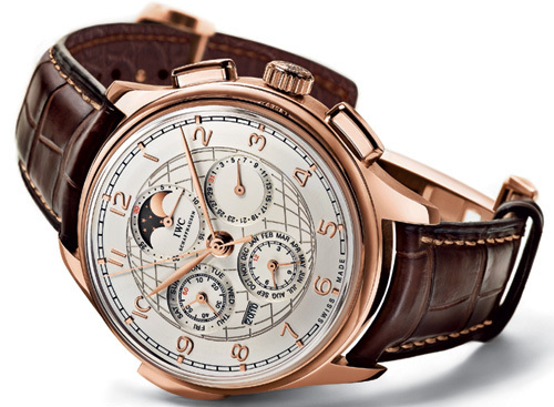 IWC Portugaise Grande Complication : calendrier perpétuel, répétition minutes et chronographe à mouvement automatique IWC Portugaise Grande Complication : calendrier perpétuel, répétition minutes et chronographe à mouvement automatique