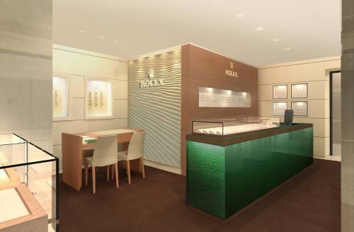 Rolex s’installe au premier étage du Printemps Haussmann Rolex s’installe au premier étage du Printemps Haussmann