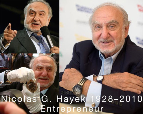 Nicolas G. Hayek, président du Swatch Group décède à l’âge de 82 ans : un grand nom de l’horlogerie disparait