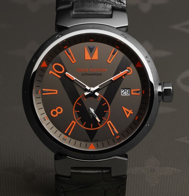 Louis Vuitton Tambour Grey titanium Louis Vuitton Tambour Grey titanium