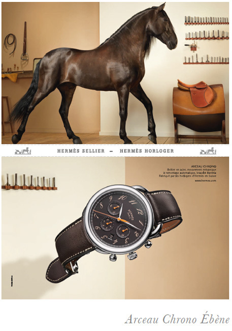 Campagne horlogère Hermès