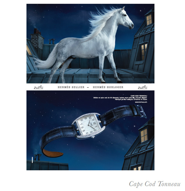 Hermès : une nouvelle campagne de publicité pour ses collections horlogères Hermès : une nouvelle campagne de publicité pour ses collections horlogères