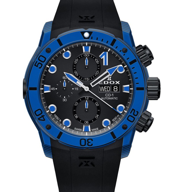 Edox Automatic Chronograph Carbon : partenaire de Team Australia