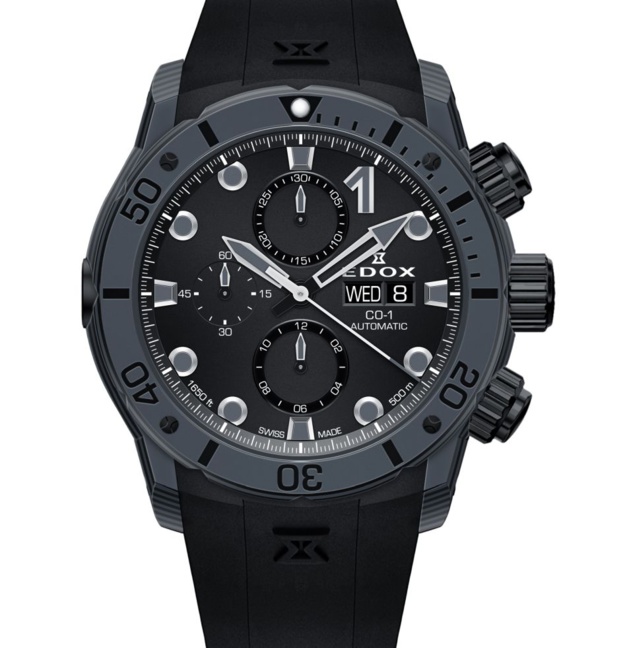 Edox Automatic Chronograph Carbon : partenaire de Team Australia