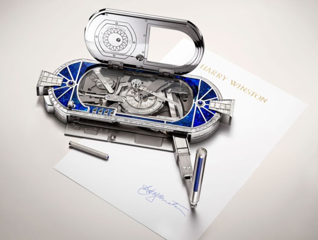 Precious Signature by Harry Winston : une pendulette automate d'exception