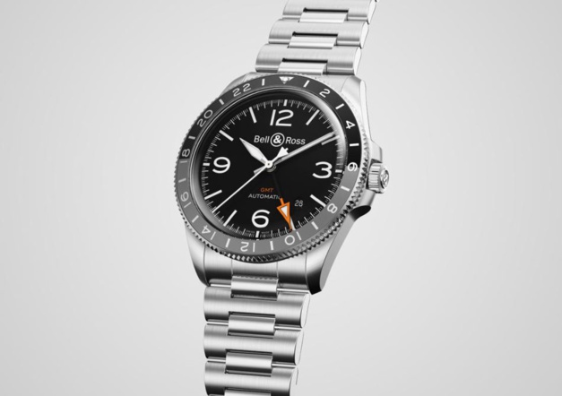 Bell & Ross BR V2-93 GMT : d'humeur voyageuse Bell & Ross BR V2-93 GMT : d'humeur voyageuse