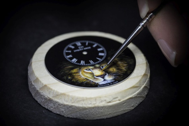 Jaquet Droz : une série Ateliers d'art dédiée au lion Jaquet Droz : une série Ateliers d'art dédiée au lion