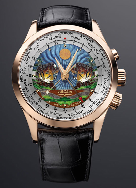 Vulcain Aviator GMT Edition limitée « The Tigers » : la puissance du tigre à votre poignet Vulcain Aviator GMT Edition limitée « The Tigers » : la puissance du tigre à votre poignet