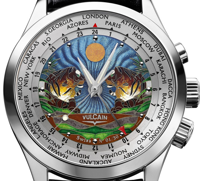 Vulcain Aviator GMT Edition limitée « The Tigers » : la puissance du tigre à votre poignet Vulcain Aviator GMT Edition limitée « The Tigers » : la puissance du tigre à votre poignet