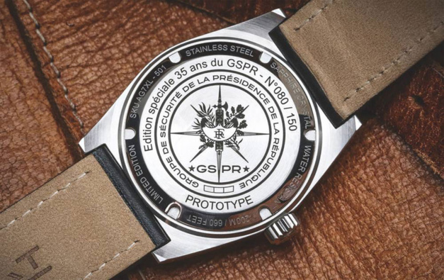 MAT Watches : en protection rapprochée de Macron avec le GSPR