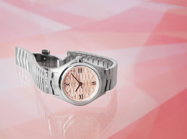 Ebel Wave : trois nouveaux cadrans aux motifs géométriques Ebel Wave : trois nouveaux cadrans aux motifs géométriques
