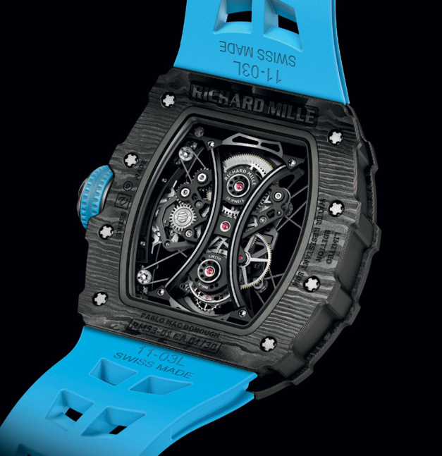 Richard Mille RM 53-01 Tourbillon Pablo Mac Donough : elle résiste à un coup de maillet ! Richard Mille RM 53-01 Tourbillon Pablo Mac Donough : elle résiste à un coup de maillet !