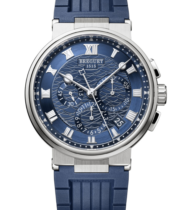 Breguet Marine chronographe 5527 : une version titane pour la première fois Breguet Marine chronographe 5527 : une version titane pour la première fois
