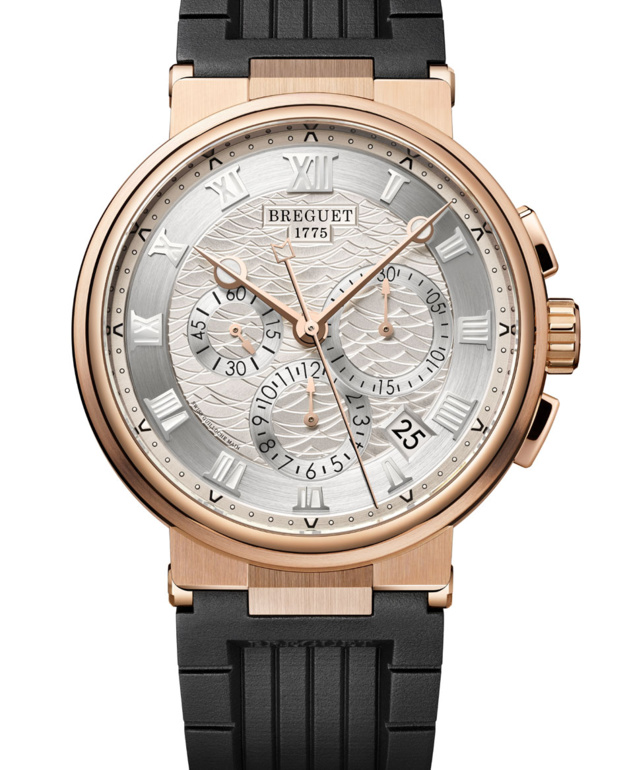 Breguet Marine chronographe 5527 : une version titane pour la première fois Breguet Marine chronographe 5527 : une version titane pour la première fois