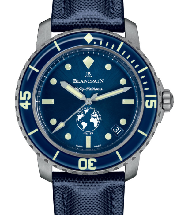 Blancpain : une Fifty Fathoms pour la sauvegarde des océans