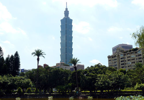 Vue de la Tour Taipei 101