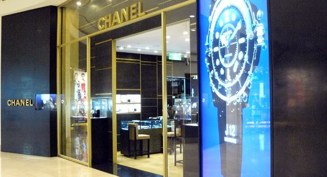 Boutique Chanel dans le centre commercial de la tour Tapei 101