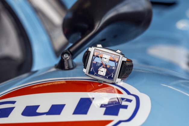 Monaco TAG Heuer : édition Gulf Limitée à 50 exemplaires Monaco TAG Heuer : édition Gulf Limitée à 50 exemplaires