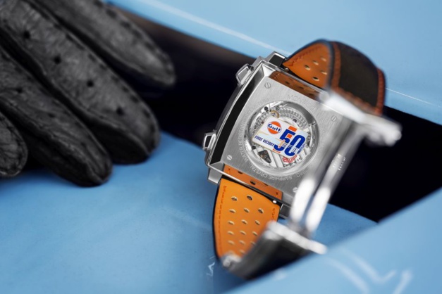 Monaco TAG Heuer : édition Gulf Limitée à 50 exemplaires Monaco TAG Heuer : édition Gulf Limitée à 50 exemplaires