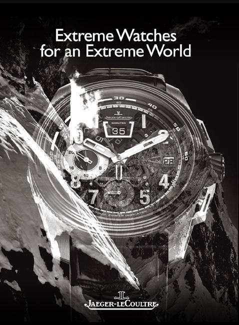 Extrem watches for an extrem world : Jaeger-LeCoultre consacre un livre aux montres de l’extrême Extrem watches for an extrem world : Jaeger-LeCoultre consacre un livre aux montres de l’extrême
