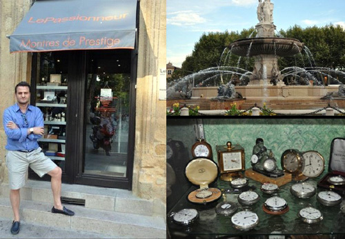 Aix-en-Provence : interview de Jean Garcia, patron de la boutique de montres de collection Le Passionneur Aix-en-Provence : interview de Jean Garcia, patron de la boutique de montres de collection Le Passionneur