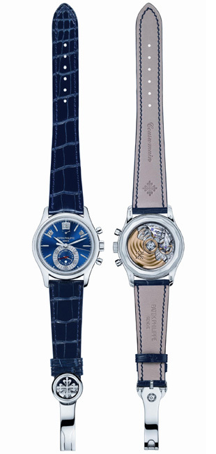 Chronographe à Quantième Annuel Patek Philippe réf. 5960P cadran bleu : petit changement… grands effets !