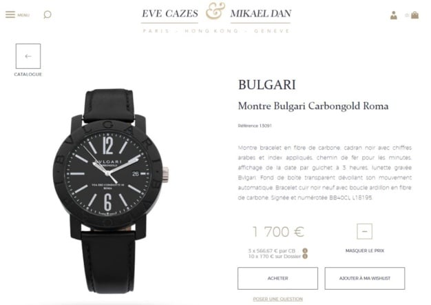 Eve Cazes et Mikael Dan : trente ans de montres et de bijoux d'occasion à Paris Eve Cazes et Mikael Dan : trente ans de montres et de bijoux d'occasion à Paris