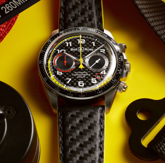 Bell & Ross BR V2-94 RS 18 : un chrono très sport pour le retour de la F1 en France Bell & Ross BR V2-94 RS 18 : un chrono très sport pour le retour de la F1 en France
