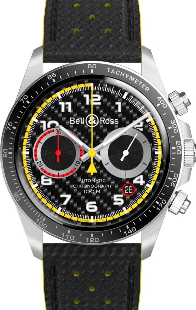 Bell & Ross BR V2-94 RS 18 : un chrono très sport pour le retour de la F1 en France Bell & Ross BR V2-94 RS 18 : un chrono très sport pour le retour de la F1 en France