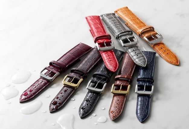 Japon : Premium Croco, toute une collection de bracelets en croco étanche