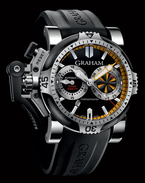 Graham Chronofighter Oversize Diver : twilight zone