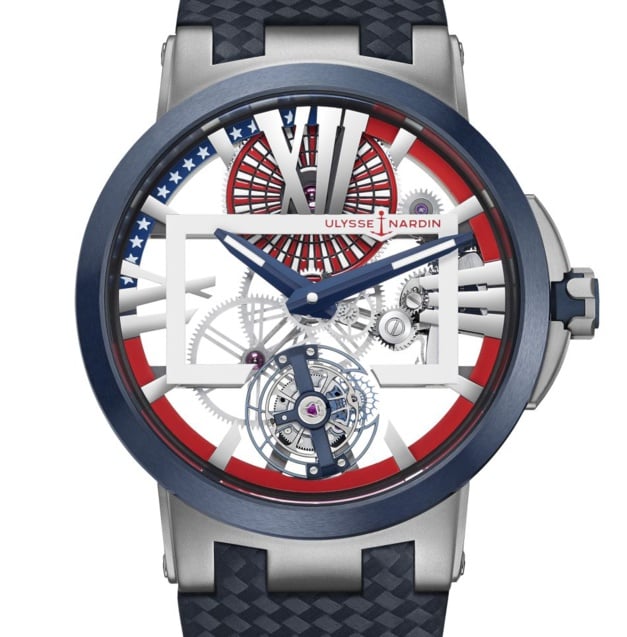 Ulysse Nardin Executive Skeleton Tourbillon Stars & Stripes Ulysse Nardin Executive Skeleton Tourbillon Stars & Stripes