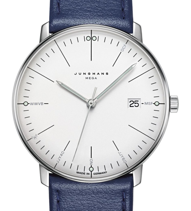 Max Bill Mega radio-pilotée : la montre intelligente selon Junghans Max Bill Mega radio-pilotée : la montre intelligente selon Junghans