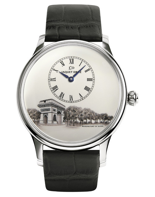 Jaquet Droz Petite Heure Minute édition spéciale Paris : série limitée à huit exemplaires