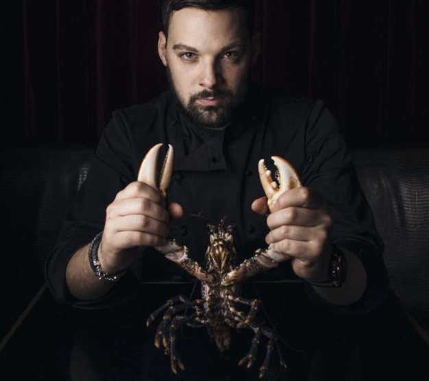 Le chef français Xavier Pincemin, ambassadeur Michel Herbelin Le chef français Xavier Pincemin, ambassadeur Michel Herbelin