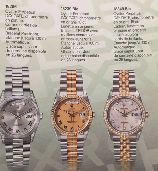 Day-Date Tridor : les trois ors selon Rolex Day-Date Tridor : les trois ors selon Rolex