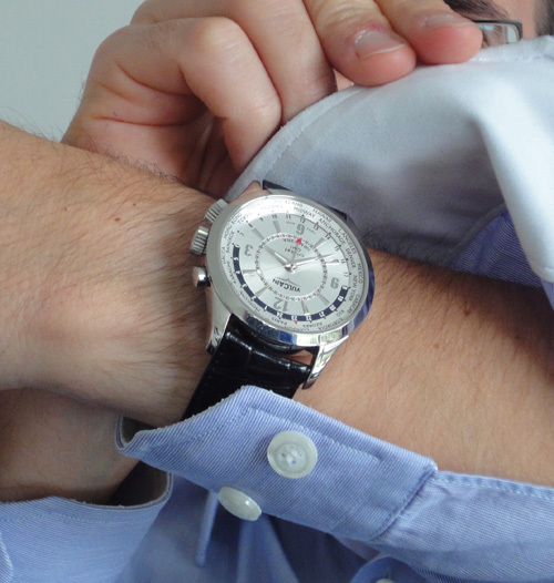 Portrait de David Fournier, amateur de montres de luxe et créateur de Cronovestis Portrait de David Fournier, amateur de montres de luxe et créateur de Cronovestis