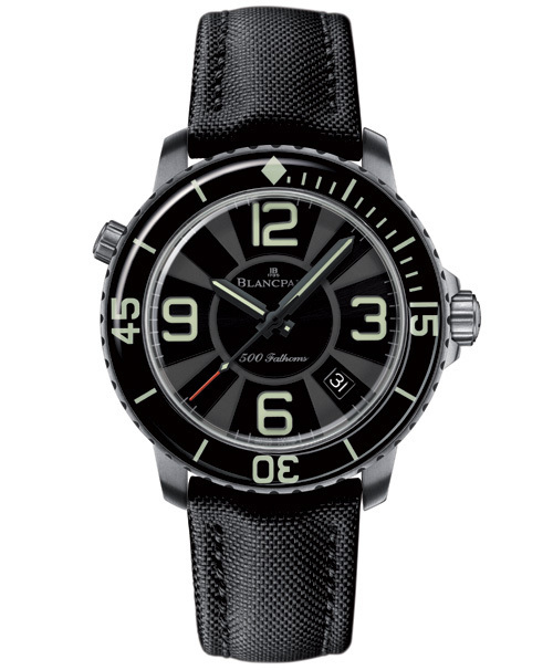 Blancpain : Gianluca Genoni plonge en apnée à 152 mètres avec une Fifty Fathoms au poignet Blancpain : Gianluca Genoni plonge en apnée à 152 mètres avec une Fifty Fathoms au poignet