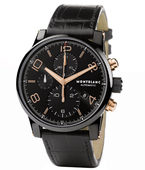 Montblanc TimeWalker Dual Carbon : la chaleur de l’or rouge sur le noir profond DLC Montblanc TimeWalker Dual Carbon : la chaleur de l’or rouge sur le noir profond DLC