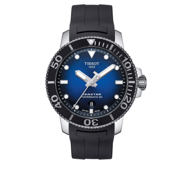 La Tissot Seastar 1000 Powermatic 80 vue par Longting Wang de chez Bucherer La Tissot Seastar 1000 Powermatic 80 vue par Longting Wang de chez Bucherer