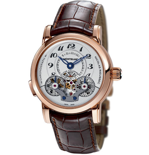 Montblanc Nicolas Rieussec Open Date Silicium Escapement Chronograph : du tradi mâtiné d’avenir…