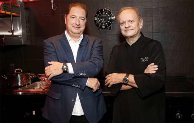 Joel Robuchon : un chef en Blancpain Joel Robuchon : un chef en Blancpain