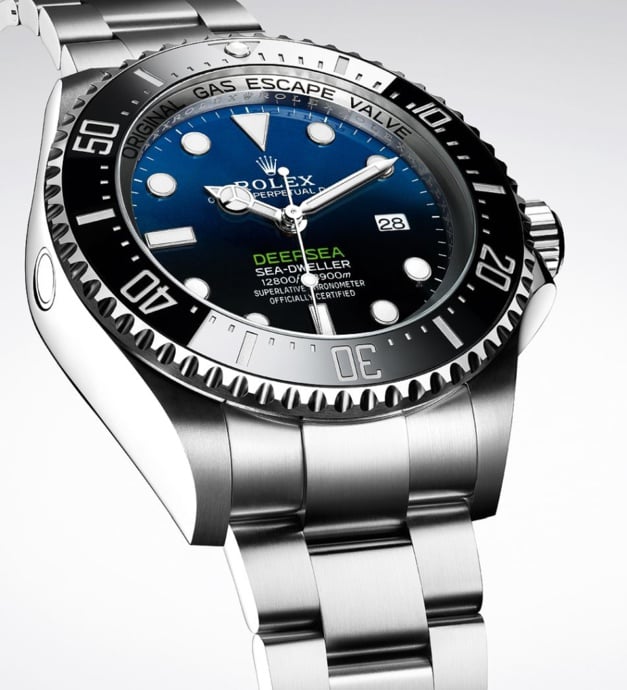 Rolex : la Deepsea Sea-Dweller D-Blue légèrement revisitée Rolex : la Deepsea Sea-Dweller D-Blue légèrement revisitée