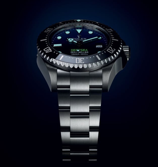 Rolex : la Deepsea Sea-Dweller D-Blue légèrement revisitée Rolex : la Deepsea Sea-Dweller D-Blue légèrement revisitée
