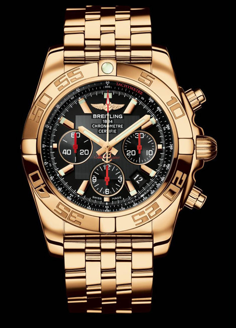 Breitling Chronomat 01 : une série limitée avec calibre "maison" et fond saphir Breitling Chronomat 01 : une série limitée avec calibre "maison" et fond saphir